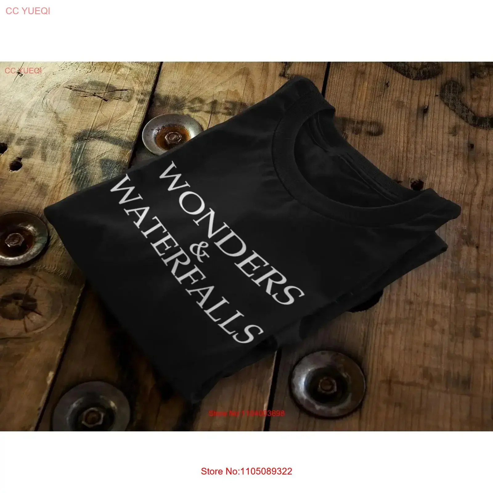 

Футболка Wonders Waterfalls Experience Nature Hiker's Delight Эстетическая дорожная одежда Идеально подходит для исследователей винтажная стираная одежда