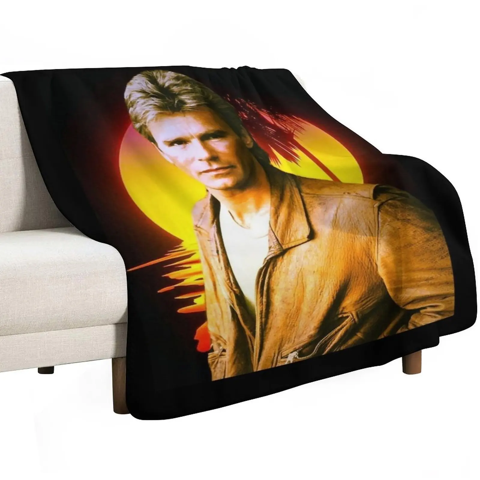 Day Gift For Richard Dean Anderson Cool Gifts Throw Blanket Baby heavy to sleep blankets ands Thin Sofas Blankets
