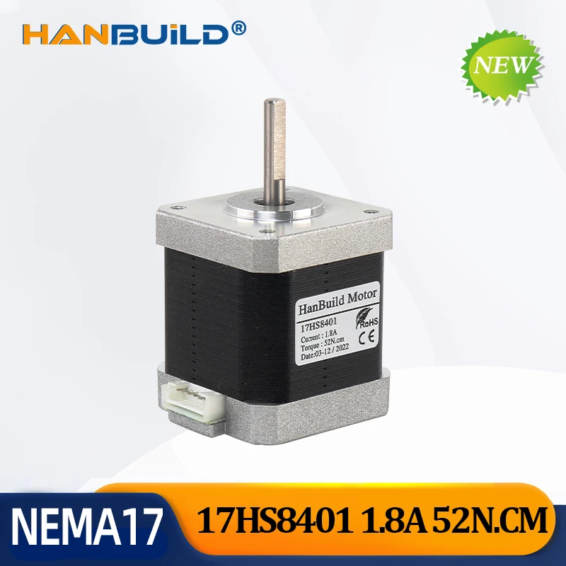 Stepper Motor 4-lead 1.8 degree  use for 17HS8401 1.8a 52n.cm3D printer  NEMA17 12v 42 Stepper motor Nema17