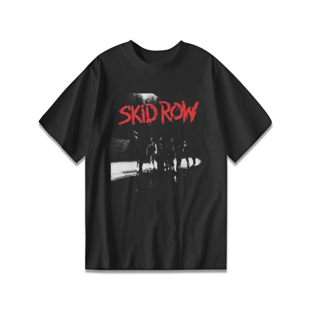 

Scid ROW Regular BAND T-SHIRT GRAPHIC DISTRO MUSIC HARDROCK METAL 24s Casual Fit Top American Band Singer Short-sleeved Women