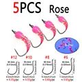 5 rosas