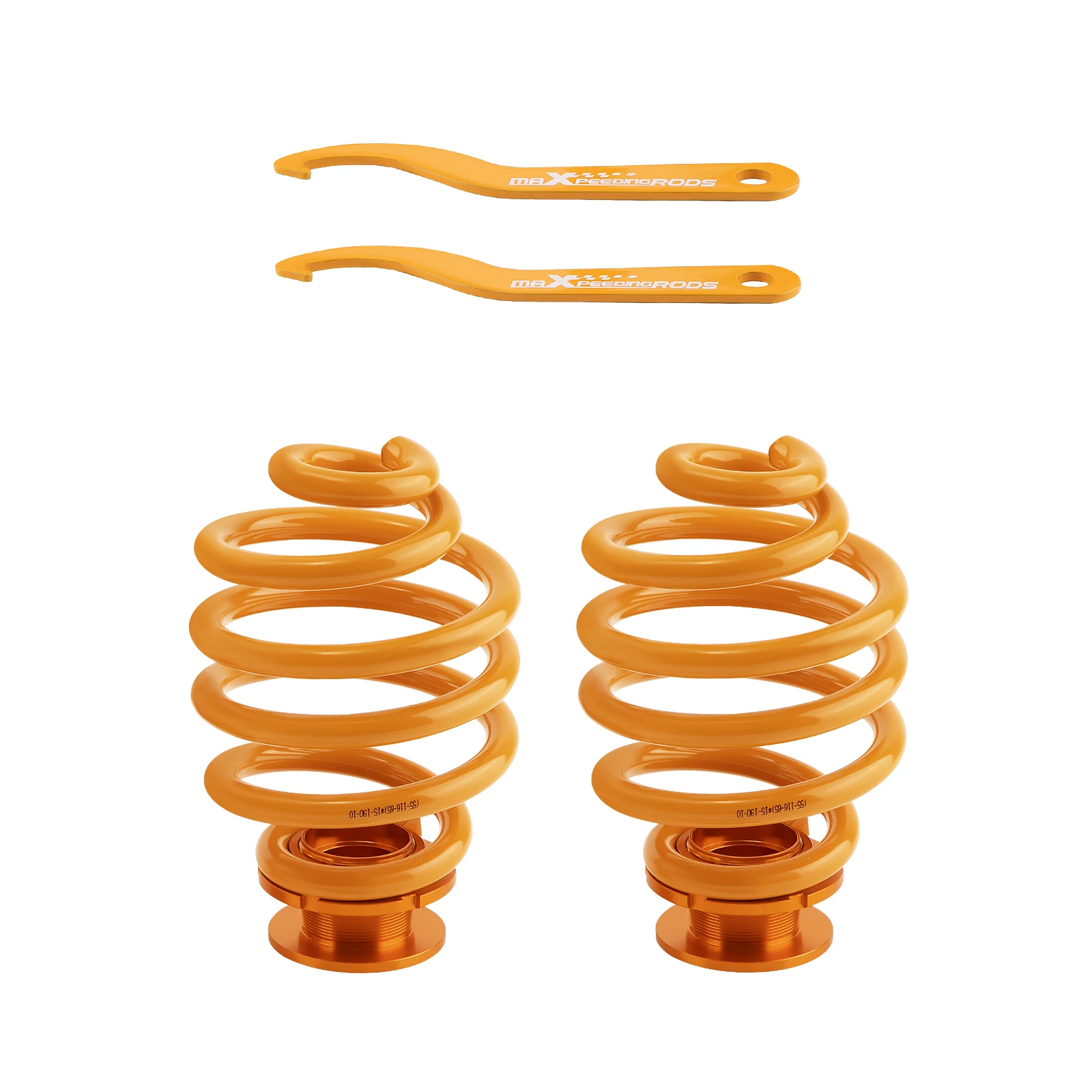 Coilover Kit Shock Suspension for BMW E46 3-Series 323i 323Ci 325i Adjustable Height Front & Rear Coilovers Struts Shocks