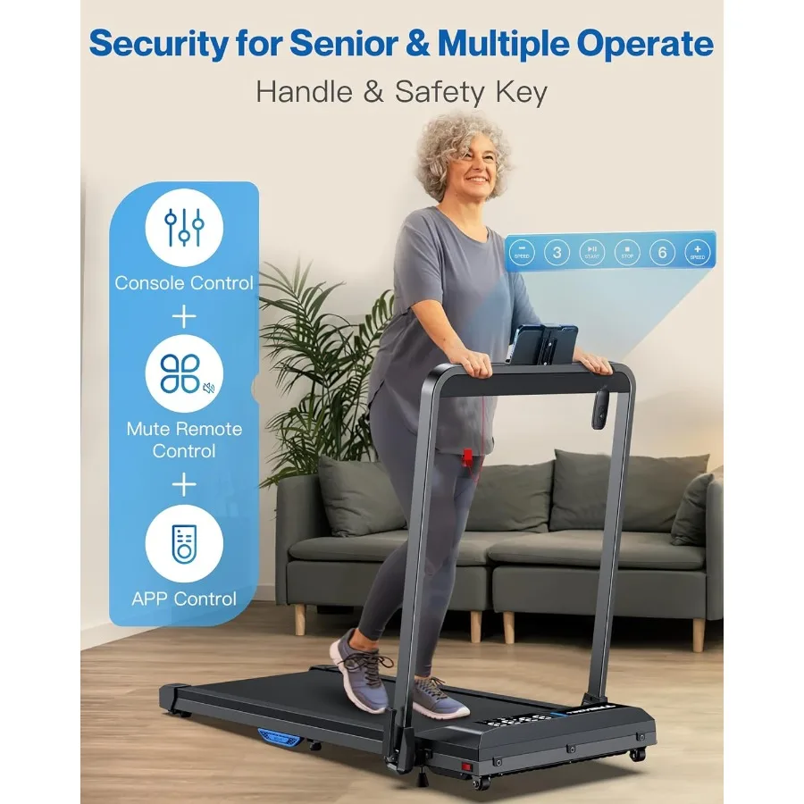 جهاز سير بدون فرشاة من الدرجة التجارية 4 حصان مع 12 ميل تلقائي وسرعة 10 ميجا في الساعة للتدريبات المنزلية شديدة التحمل بسعة 420 رطل