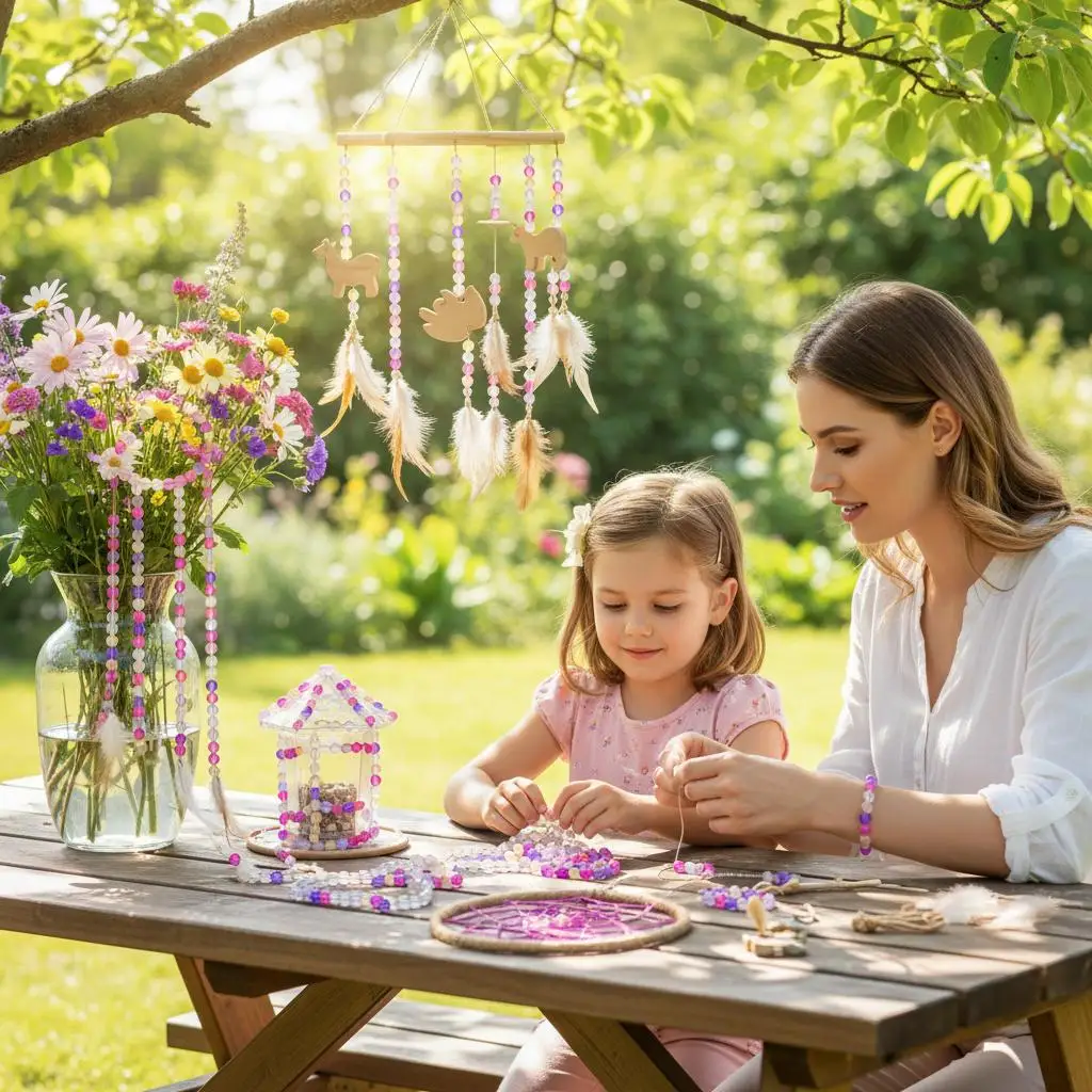 

1000Pcs Uv Beads Color Changing Sunlight Activated Plastic Beads for Bracelets Necklaces Educational Activity Solar Craft