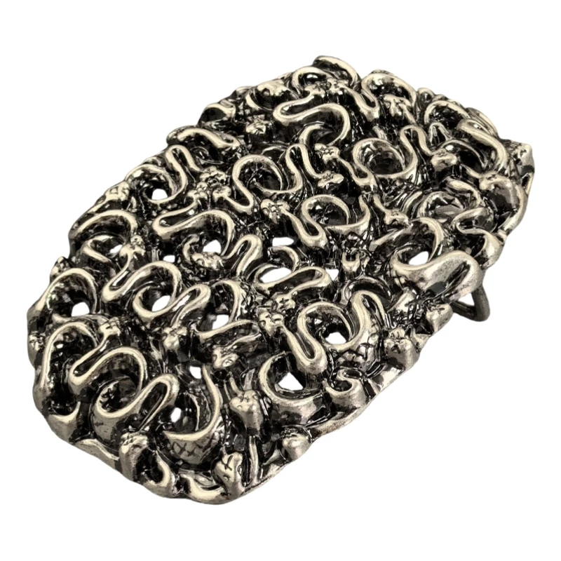 Luksusowy pasek klamry dla mężczyzn metalowa klamra do paska Boucle Ceinture Riem, niemcy mężczyzn pasa DIY pas skórzany akcesoria rzemieślnicze AK0588 — zdjęcie 2
