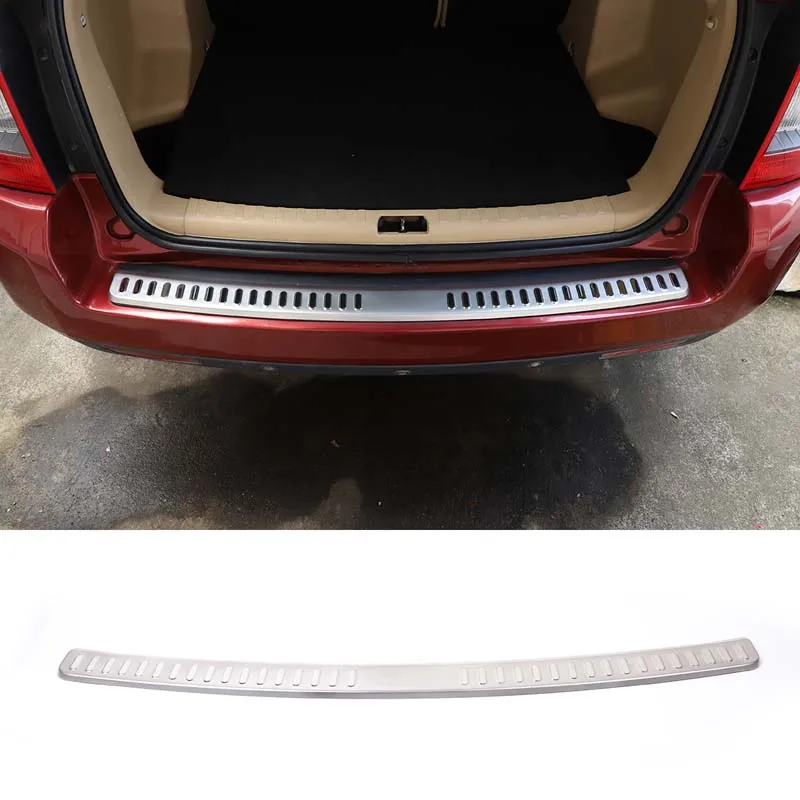 

For Land Rover Freelander 2 2007-2015 Stainless Steel Rear Bumper Protector Sill Trunk Guard Cover Trim Car Styling Accessories