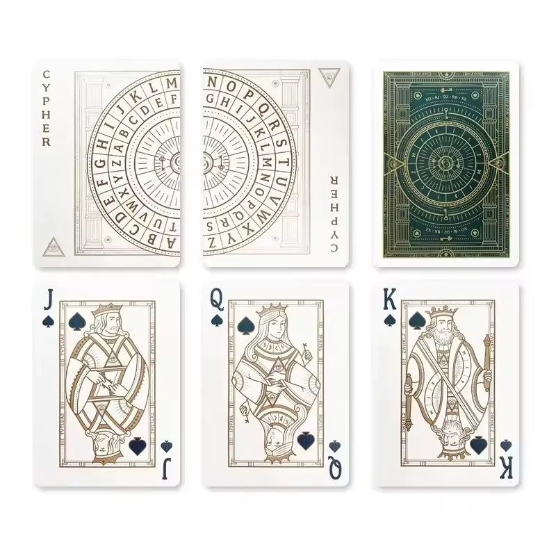 Bicycle Cypher Playing Cards Deck Poker Size Card Games Magic Tricks