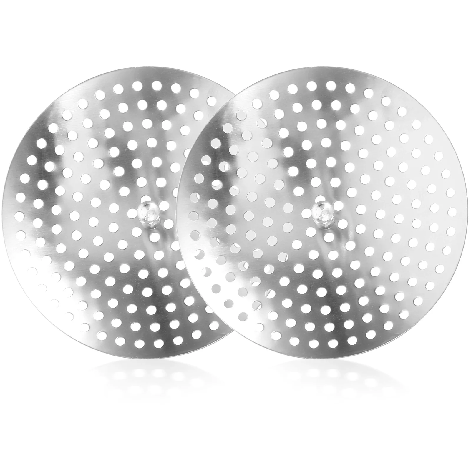 

2 Pcs Sink Strainer Metal Rv Drain Bathroom Small Stopper Strainers for Kitchen Anti-blocking Hair Catchers Basket