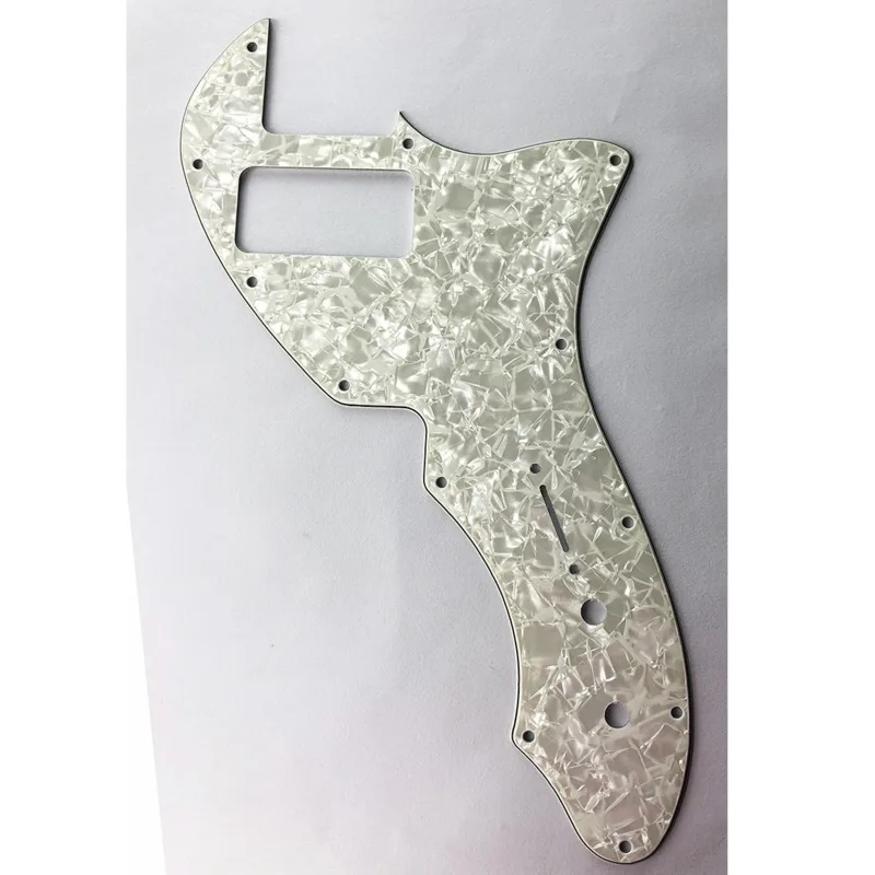 Pleroo Guitar Parts - For Tele 69 Thinline Guitar Pickguard Scratch Plate  With TV Jones Humbucker