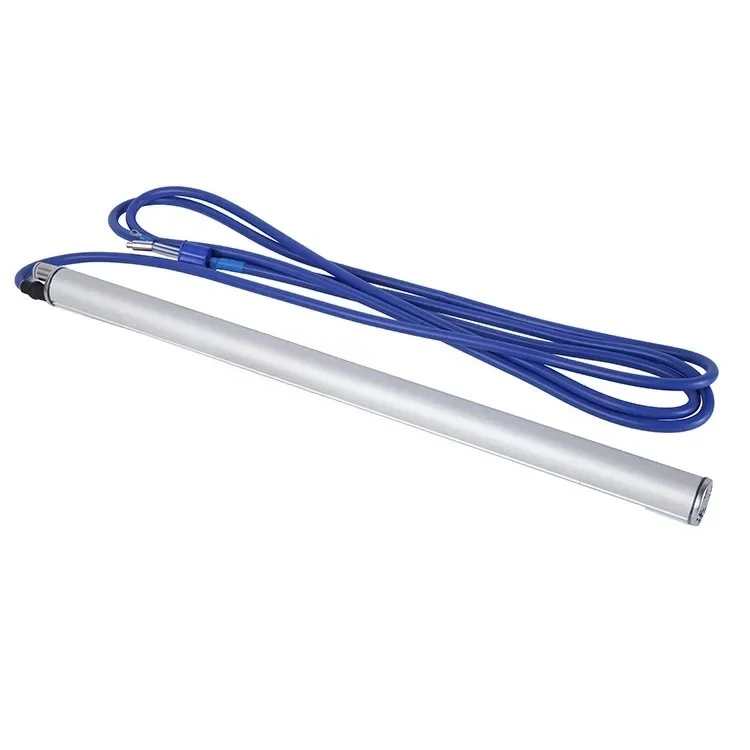 Piezoelectric ion air rod aluminum silver shell screen printing printer dust removal and static electricity removal