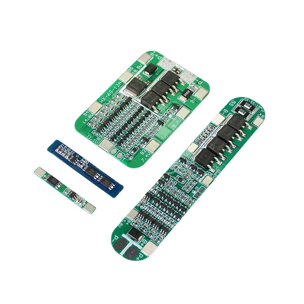 Li-ion Lithium Battery 18650 Charger PCB BMS1S 2S 5S 6S 15A Drilling Rig Lithium Battery Protection Module Protection Board