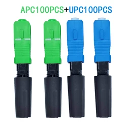 Snelle Connector Sc Apc Upc Embedded Fiber Optic Connector Snelle Connector Koude Ftth Single Mode Optische Vezel Snel Koud