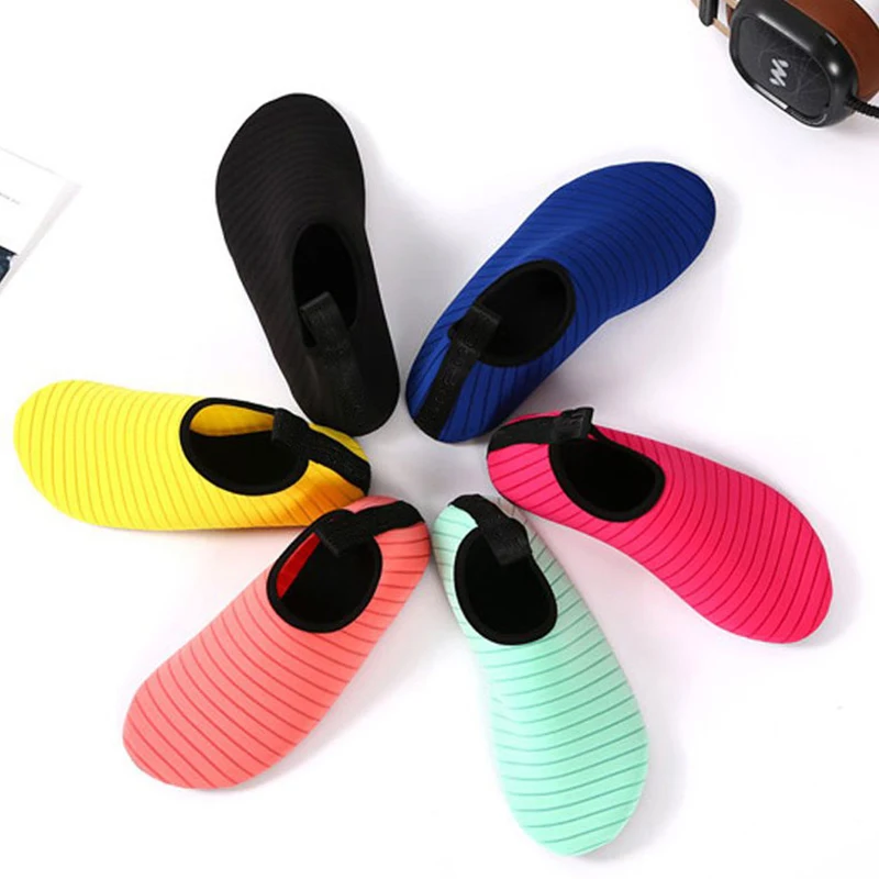 Nisex Water Non-Slip Sneaker Swimming Diving Socks Summer Aqua Beach Sandal Flat Shoe Seaside Slipper For Men Women