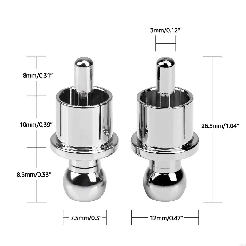 L4MA 10PCS RCA Plug Stecksocket Schutzabdeckung Rauschreduzierender Staubdämpfer Isolierung