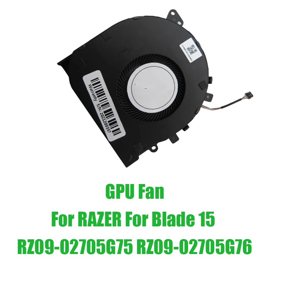 For RAZER For Blade 15 RZ09-02705G75 RZ09-02705G76 DC5V 0.5A Replacement Laptop GPU Fan