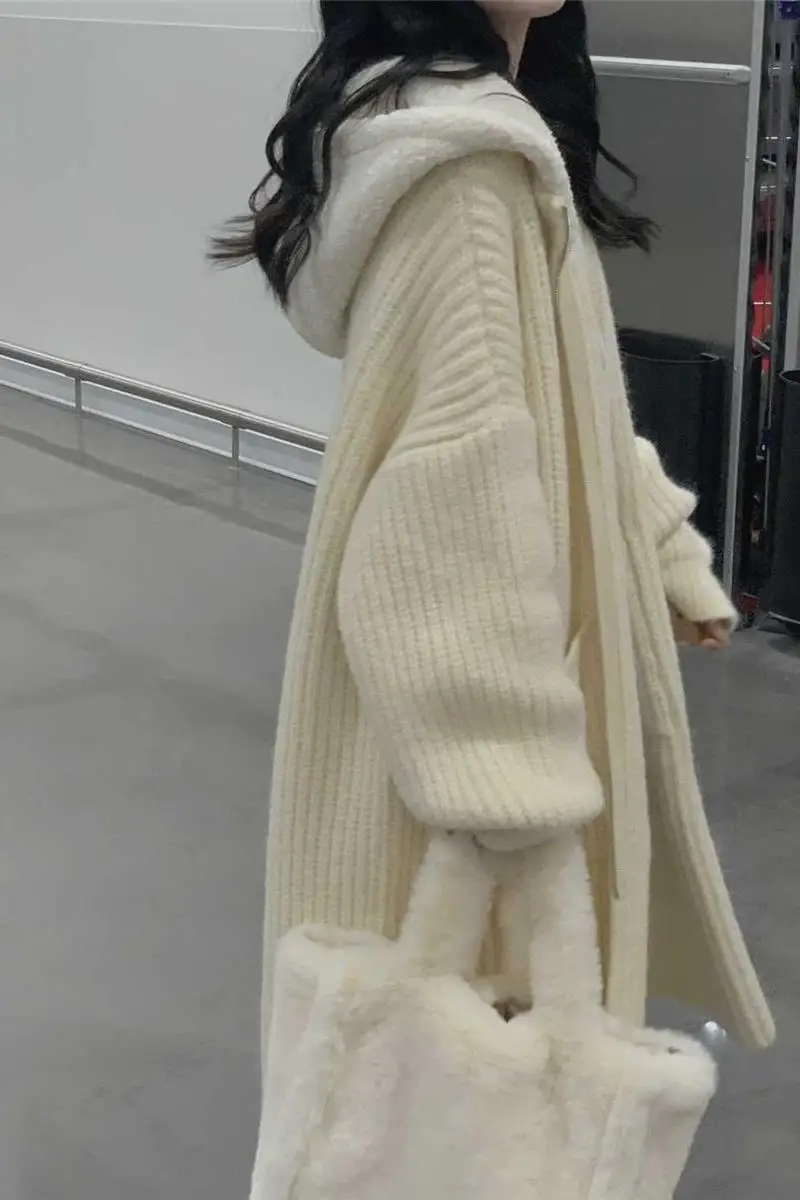 

Sweaters Jumpers Cardigans Womens Japanese High School Grunge Simple Pattern Distressed Look Urban Street Y2K Fashion Cool Sport