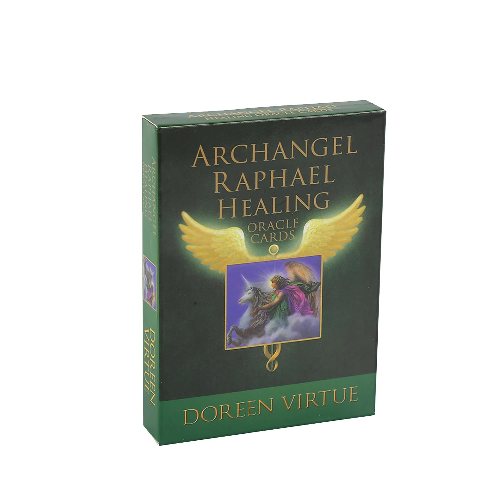 2023 Doreen Virtue Archangel Raphael Healing Oracle Cards Suitable for Beginners and Experts 15 Sets Of