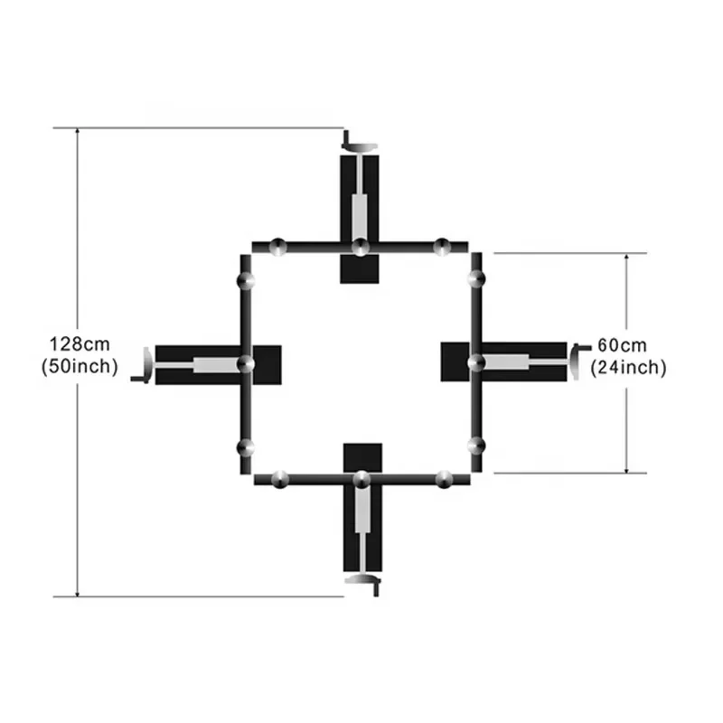 24x24 Inch Manual Screen Printing Stretcher Tension Stretching Machine Silk Screen Printing Equipment