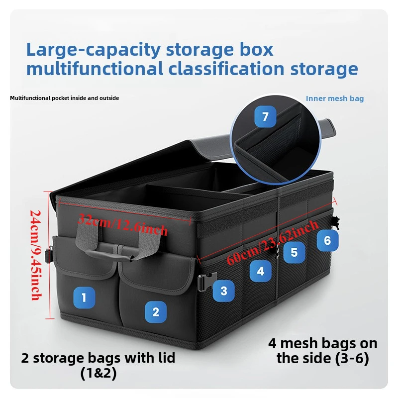 

Car Trunk Finishing Can Store High Quality Suitable For Cars Off-Road Vehicles Pickups SUV