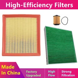 3pcs/Filter Set For Geely Binyue Coolray Pro Phev Mhev Epro Cool/2020 2021 2022 2023 2024/Oil, Air Nacelle Filter/Auto Parts