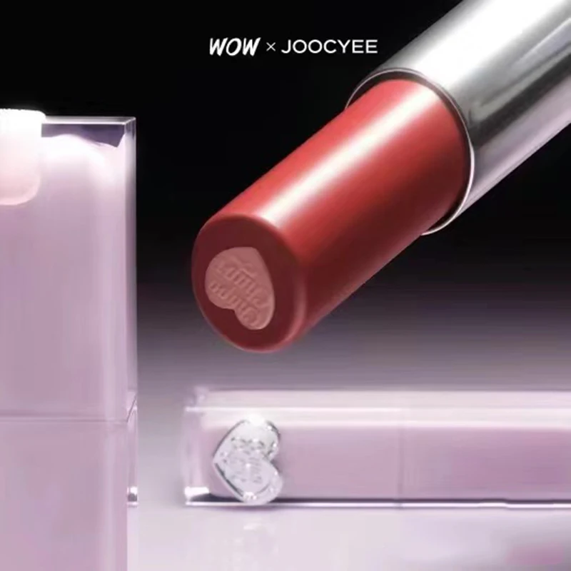 Joocyee Gem Sandwich Crystal Lipstick Makeup Korean Cruelty-Free Vitamin Tinted Lip Balm Long Lasting Natural Gloss Finish