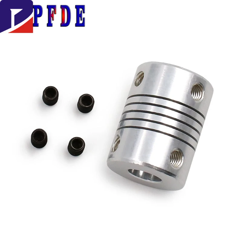 10pcs D19L25 Coupler Flexible Coupling For Aluminum Z Axis CNC Stepper Motor Connector Of 3D Printer image 3