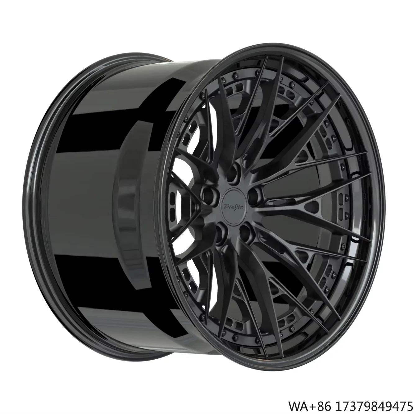 

PinJia High Quality Custom 2 Piece 5x114.3 5x120 19-22Inch Forged Rims Sport Alloy Wheels for BMW Mercedes AMG Audi