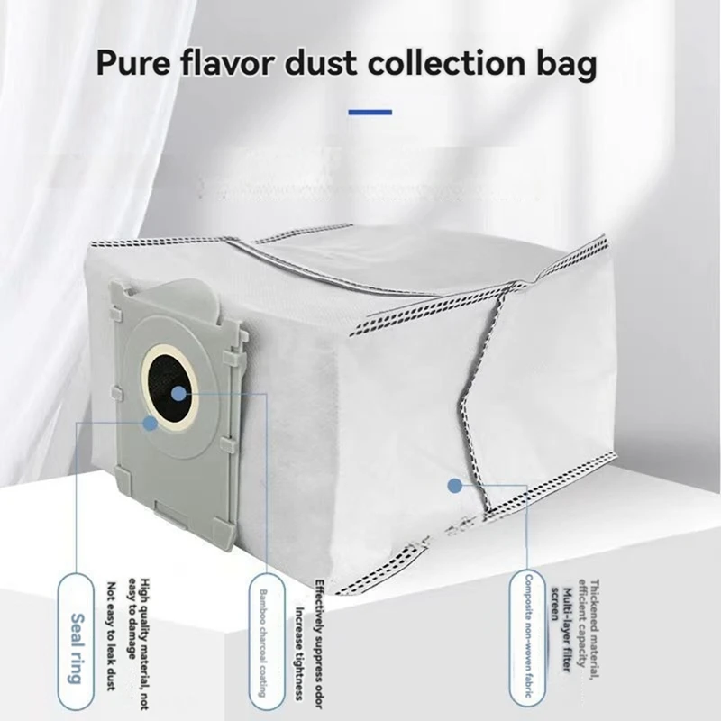 20 Stück Staubbeutel für ECOVACS DEEBOT T50 X8 PRO Roboter-Staubsauger-Zubehör für ECOVACS DEEBOT T50