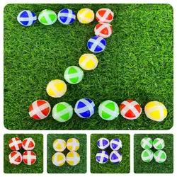 10pcs Montessori Dart Board Sticky Ball 3.4cm Parent-Child Interactive Toy Relaxing Throw and Catch Game Toy Dart Target Plate