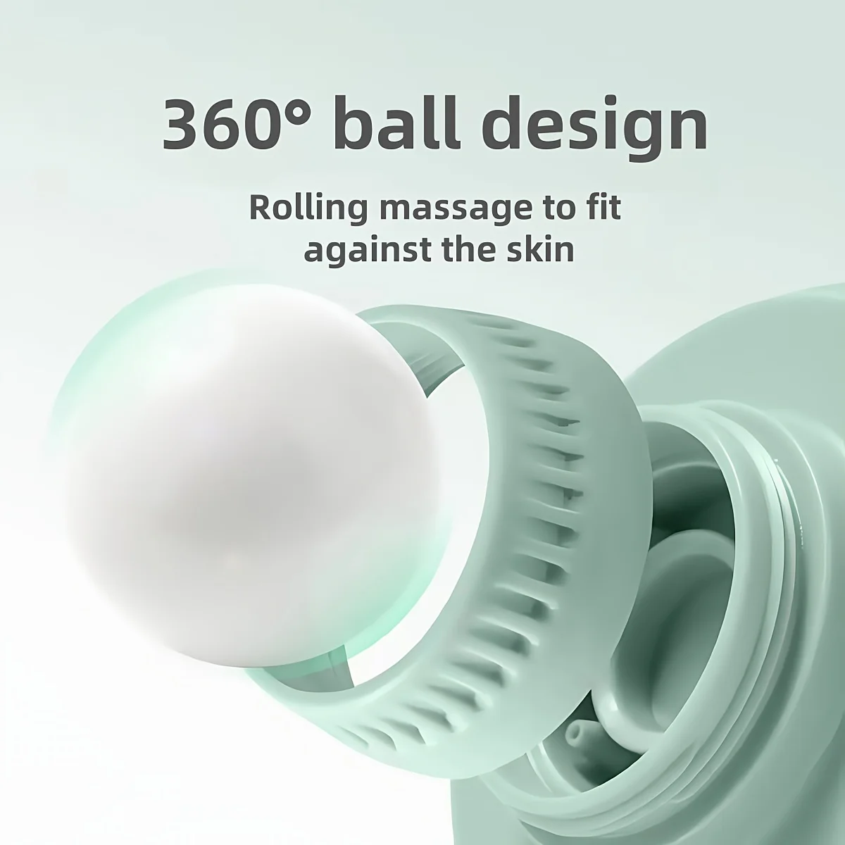 Portable Manual Massage Ball Roller Relieve Neck Back Arm Muscle Aches Recovery Tool