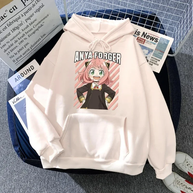 

Anime SPY × FAMILY Character Impressions Women's Clothing Street Style Sports Culture Fashion Hoodies Leisure Life Hoodie