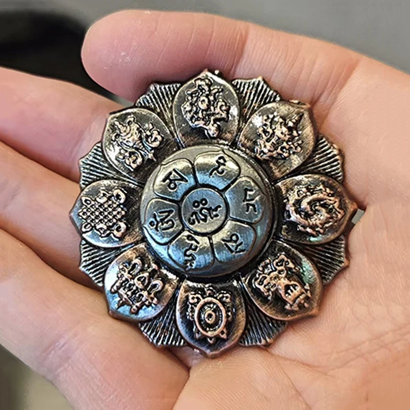 Zen Buddha Lotus Fidget Spinner Metall EDC Gadgets Angst Leise Stressabbau Spielzeug Erwachsene Teenager Jungen Mädchen Einzigartige Geschenke
