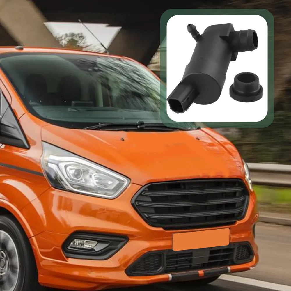 

Windshield Windscreen Washer Pump for Ford Transit Custom 2012-2018 Jaguar XF 2008-2018 Volvo C70 S40 S60 S80 1S7117K624DC