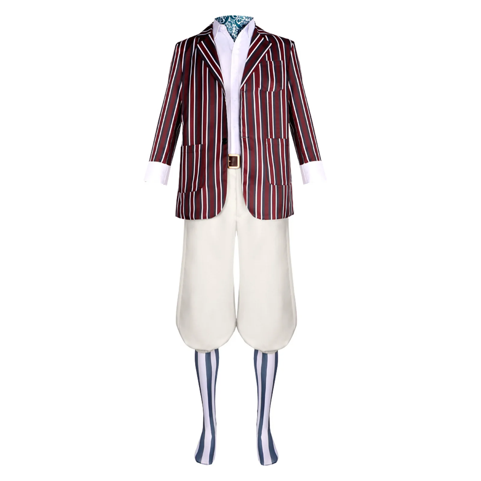 

Adult Kids Oompa Cosplay Costume Uniform Top Pants with Hat Movie Chocolate Disguise Clothing Halloween Carnaval Party Outfit