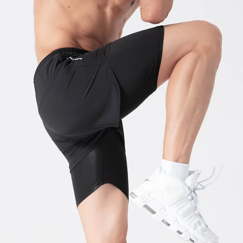 2025 Training Men Running Shorts Sports Jogging Fitness Breathable Sportswear Quick Dry Mens Gym Men Shorts Sport Gym Short