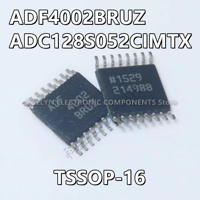 5Pcs/lot ADF4002BRUZ  ADF4002BRU ADF4002 ADC128S052CIMTX 128S052CIMT TSSOP-16