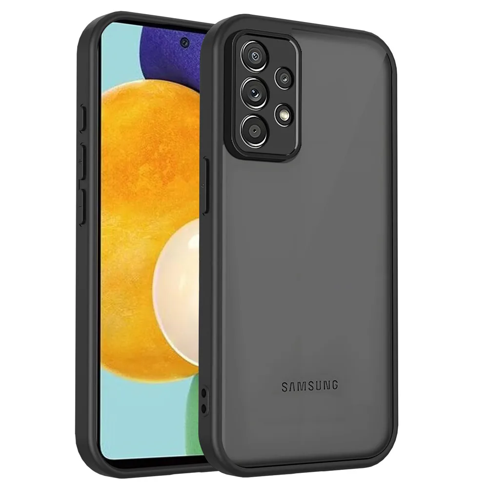 Luxury Matte Shockproof Phone Case For Samsung Galaxy A51 A71 A31 A11 A21S A10S A20S A30S A20 A30 A50 Skin Feel Back Cover Funda