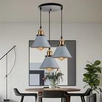 Retro Hanging Lamp New Style Pendant Lights Loft Russia Pendant Lamp Lampshade For Kitchen Dining Bedroom Home Lighting E27