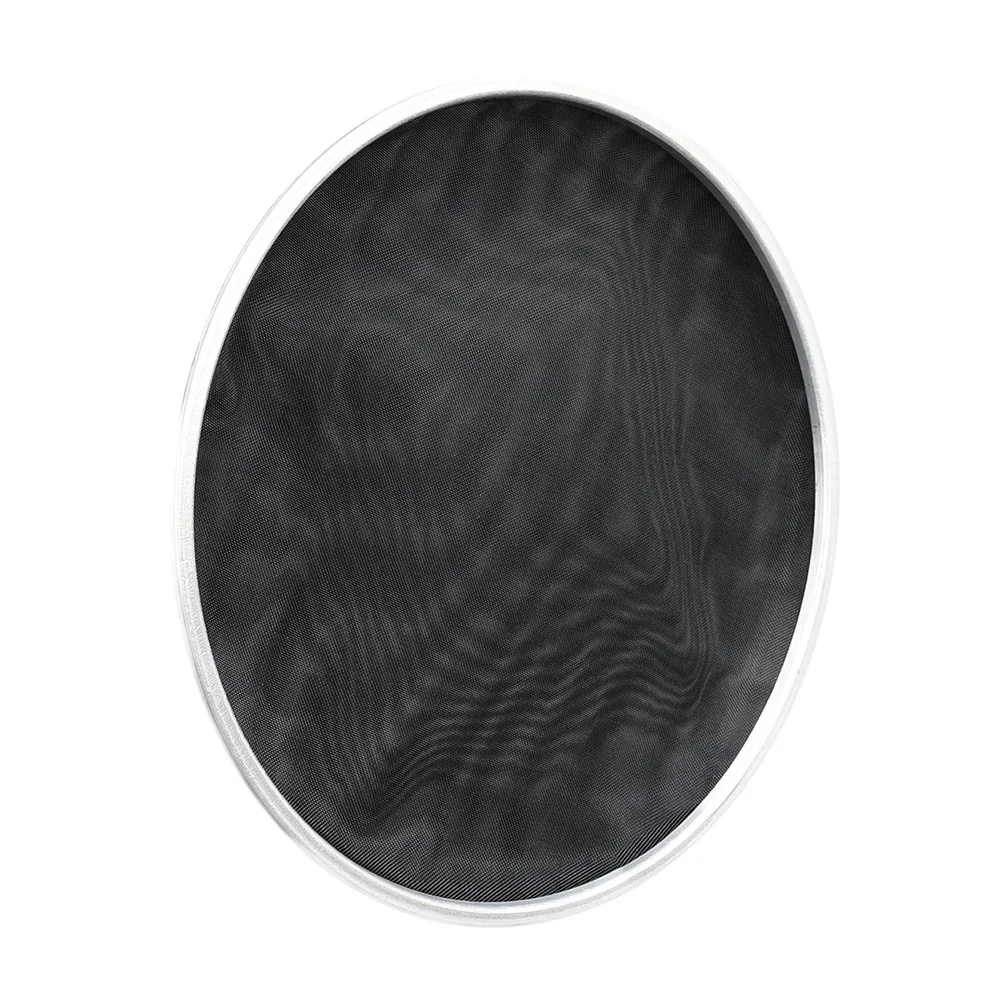 SLADE 10 Zoll Nylon Silent Mute Drum Skin Mesh Drum Head Schwarz Doppelschicht Nylon für Bass Drum Percussion Instrument Zubehör – Detail 2