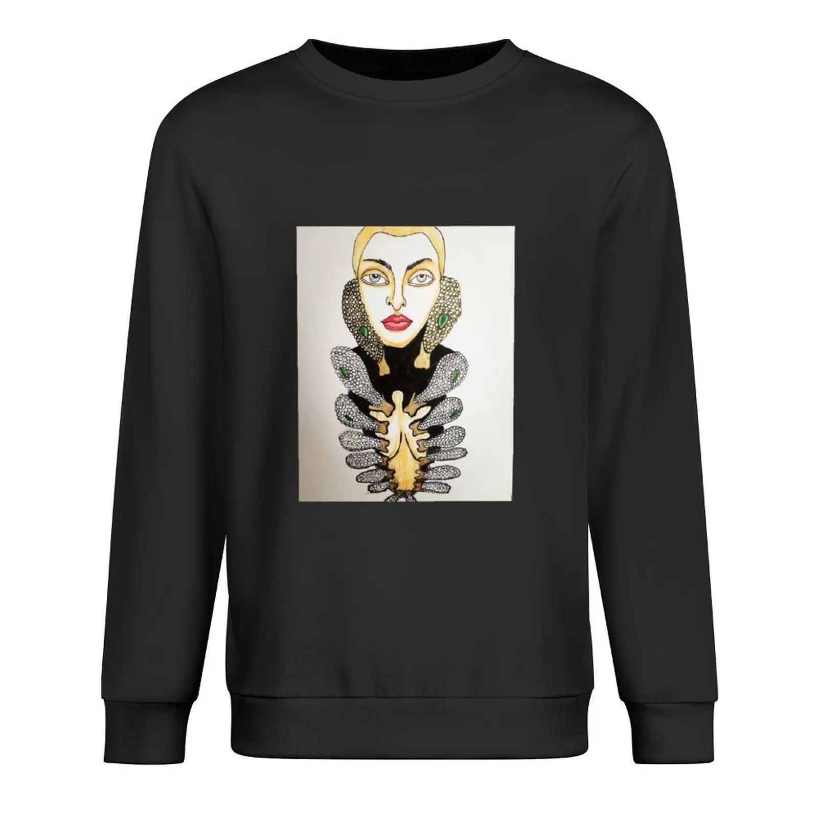 

Schiaparelli Pullover men's coat men's autumn clothes autumn mens clothes oversize sweatshirt