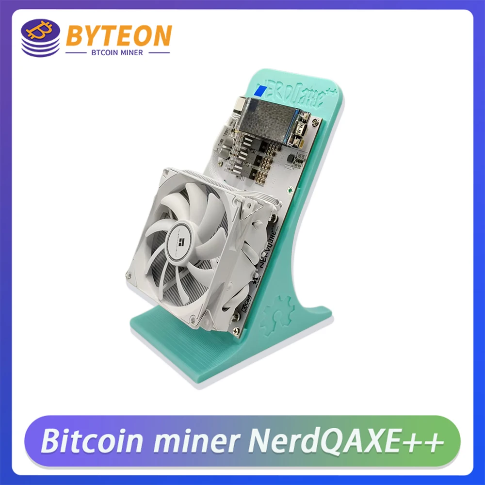 

Доворите новый Bitcoin Miner Bitaxe NerdQaxe 4,8TH/s 75 Вт Btc Miner с блоком питания 12 В 10 А в комплекте Crypto BTC Home Mining