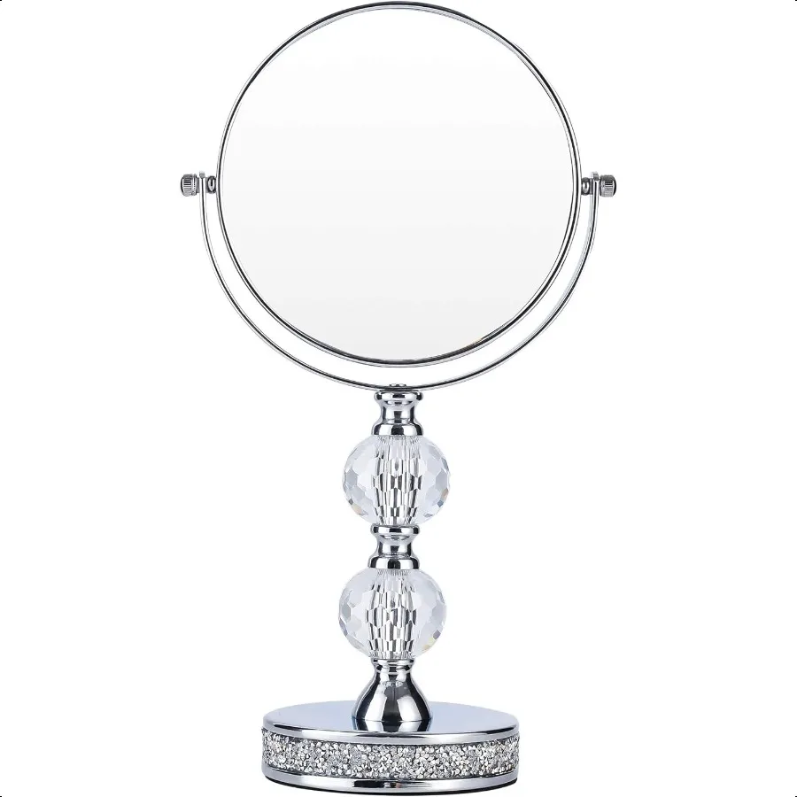 

M020 360 Swivel Vanity Mirror Double Sided 1X 5X Magnifying Adjustable