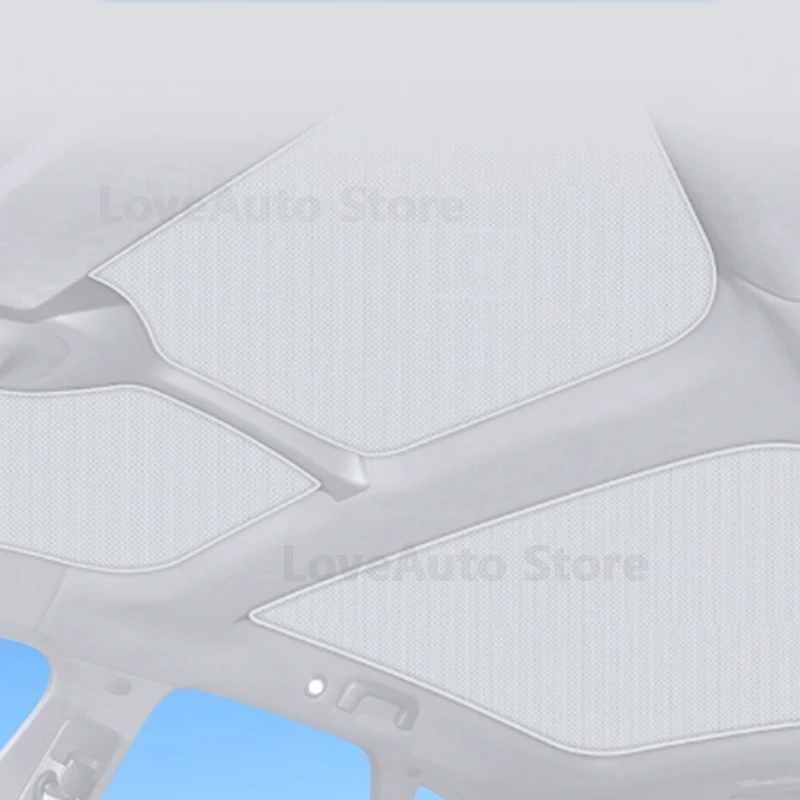 

For Changan AVATAR AVATR 11 Car Sunroof Sun Shade Curtain Heat Shield Car Roof Sunscreen Plate Decoration Accessories 2022-2024