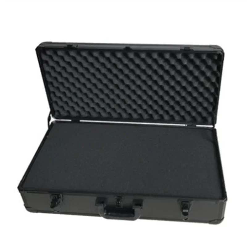 Aluminum ABS Travel Tool case suitcase toolbox File box Impact resistant safety equipment camera pre-cut foam lining luggage Bag