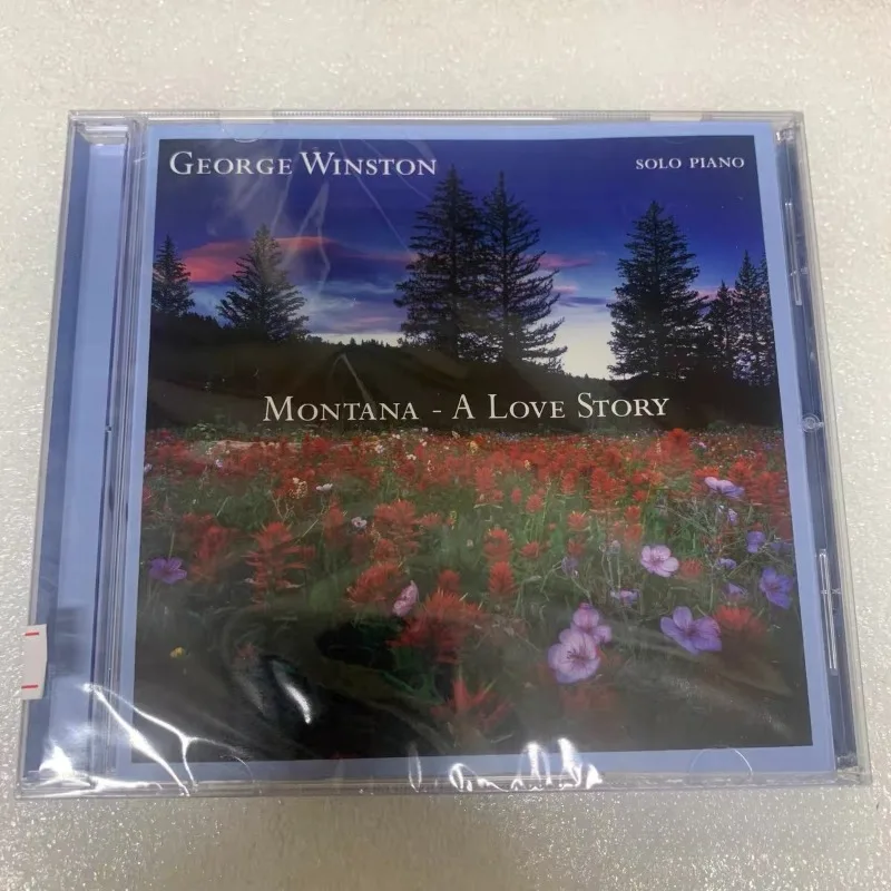 

George Winston Pop Music CD Album Walkman Car Record Gift Box Party Music Collectible Car Stereo Gift For Music Lovers