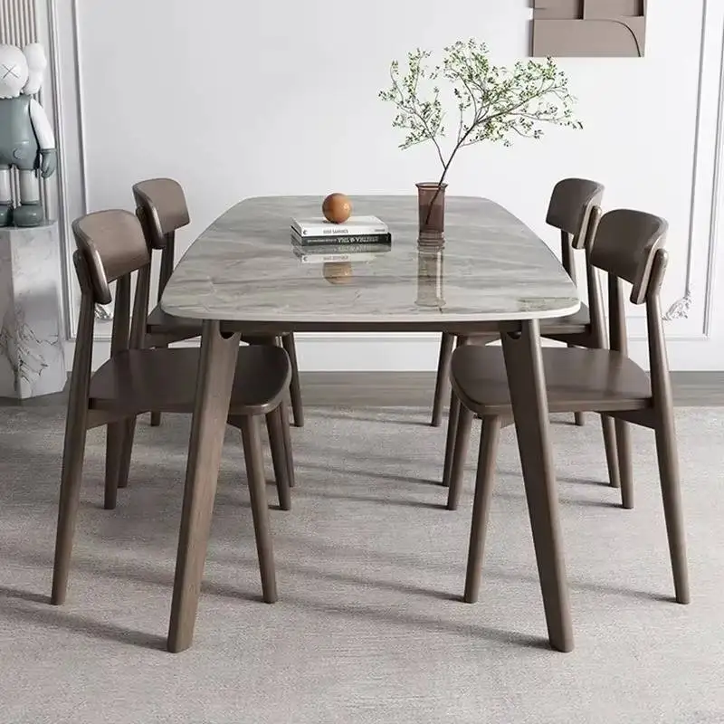 

Nordic Square Dining Tables Restaurant Party Living Room Dining Tables Set Modern Breakfast Table A Manger Furniture Home