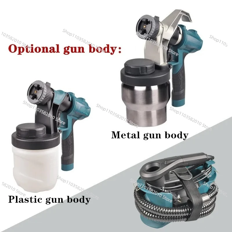 220V 800W High Pressure Electric Spraying Gun for automobile spraying gun spraying machine for autom /home