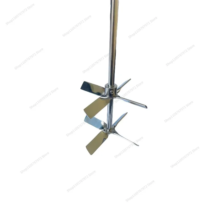 For Folded Four-blade Multi-layer Stirring Paddle, Four-blade IKA316 Liquid Propulsion Mixed-flow Paddle