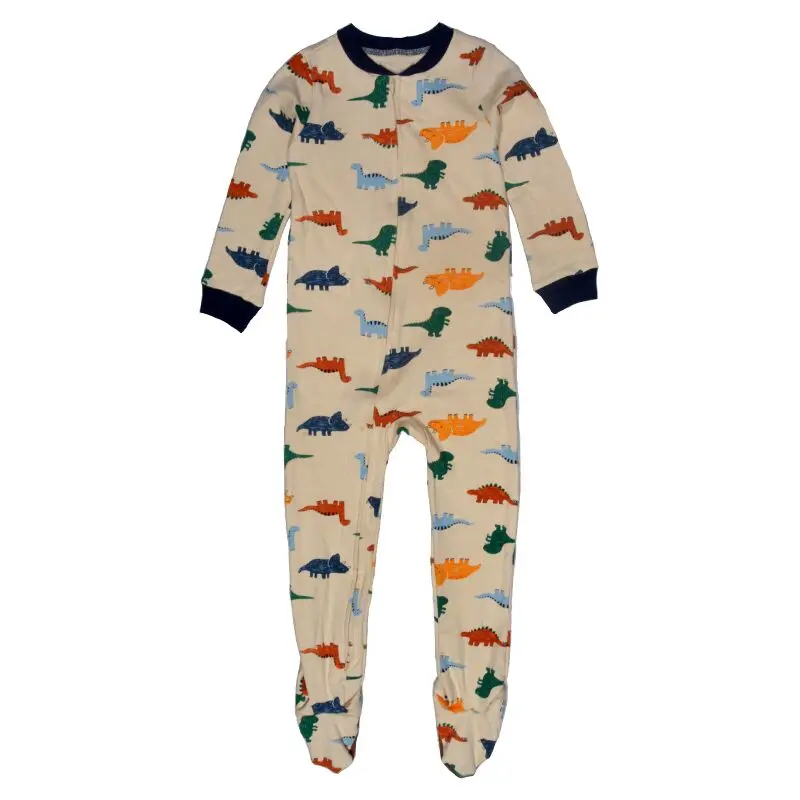 Four seasons spring and summer boys and girls one-piece baby cotton crawling clothes baby spring and autumn rompers children\'s f