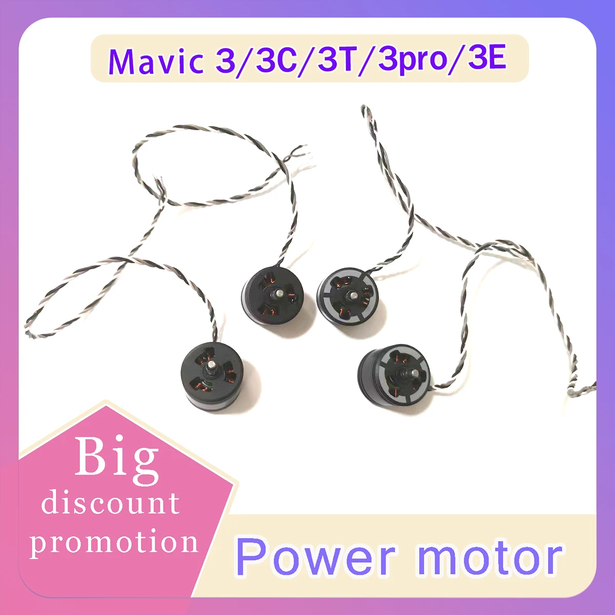 

The new Mavic 3/3E/3C/3T/3pro body power motor rotates smoothly and is suitable for DJI Mavic series maintenance parts